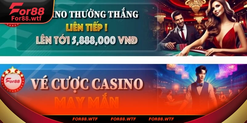 Casino có nhiều khuyến mãi cho thành viên mới