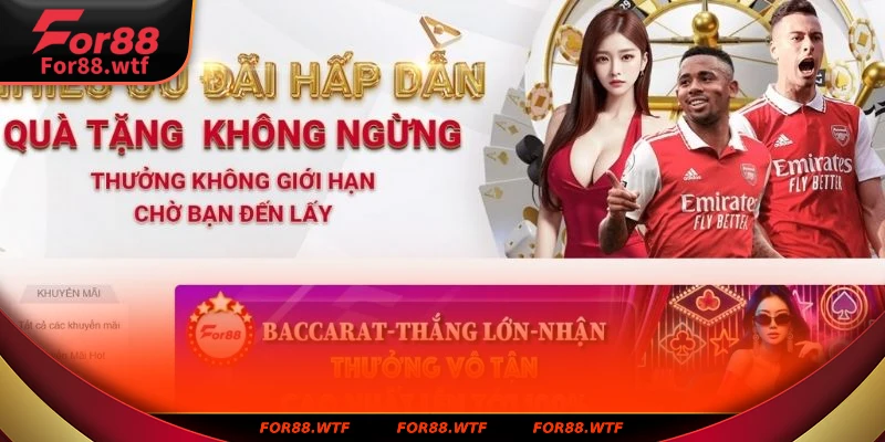 Casino có nhiều khuyến mãi thưởng cho hội viên