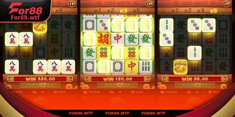 Hình thức tính điểm của tựa game Mahjong Way